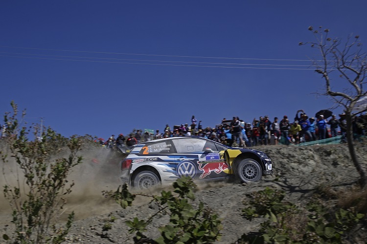 Der fliegende Finne Jari-Matti Latvala in Mexiko