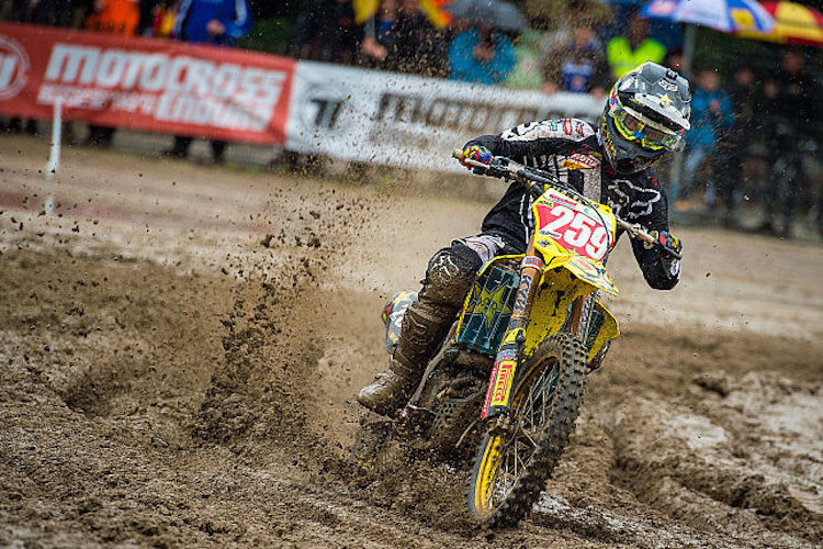 Der neue ADAC MX Masters Champion Glenn Coldenhoff war im Schlamm unschlagbar