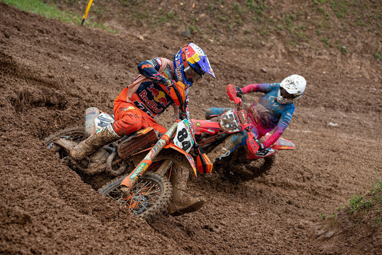 Henry Jacobi blieb anfangs auch an Jeffrey Herlings dran