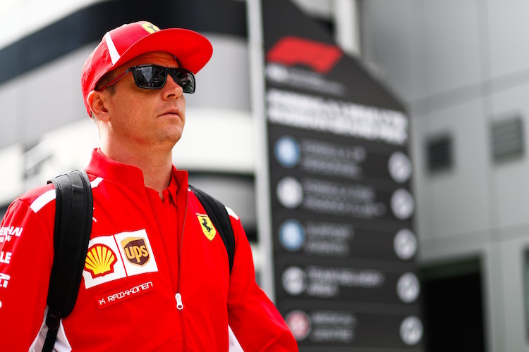 Kimi Räikkönen in Sotschi