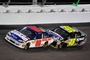 Dale Earnhardt jr. im Draft mit Jimmie Johnson