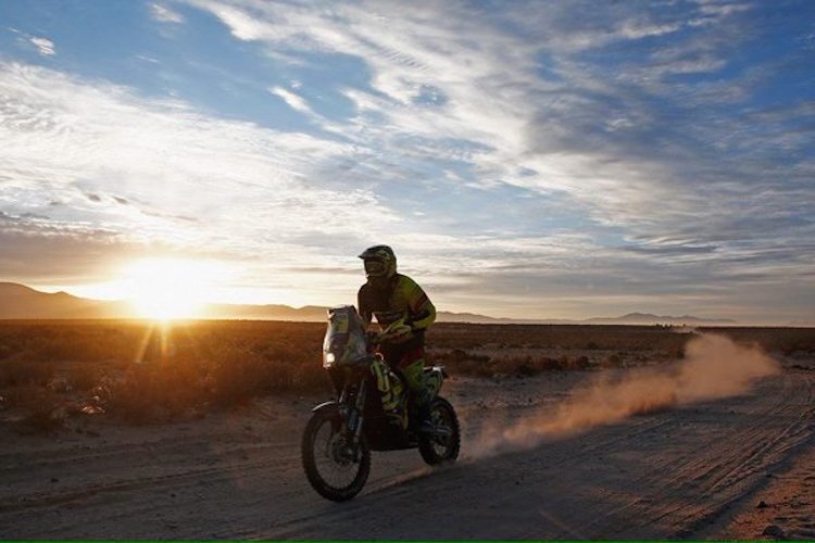 KTM-Pilot Stefan Svitko fuhr auf Etappe 10 seinen ersten Dakar-Erfolg ein