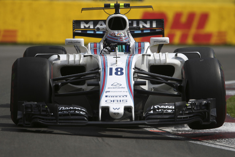 Lance Stroll in Montreal