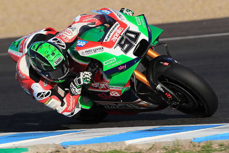 Eugene Laverty in Jerez