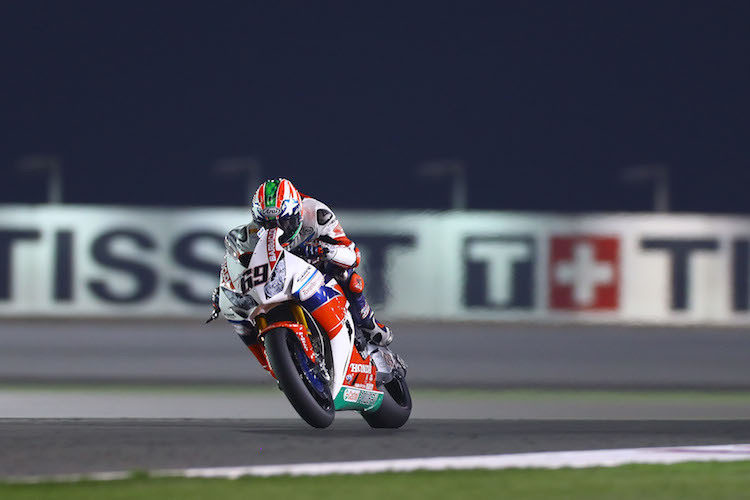 Nicky Hayden fuhr in Katar einen starken ersten Lauf