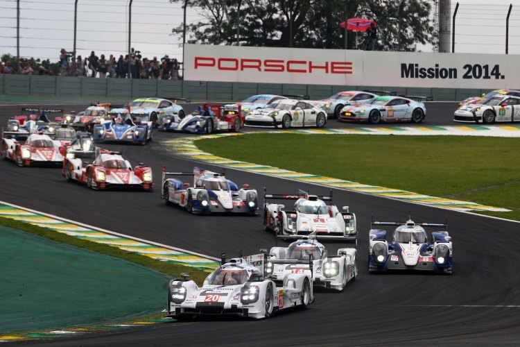 Der letzte Auftritt der FIA WEC in Brasilien fand 2014 statt. Damals traten die Hybird-Renner von Audi, Porsche und Toyota in der LMP1-Klasse an