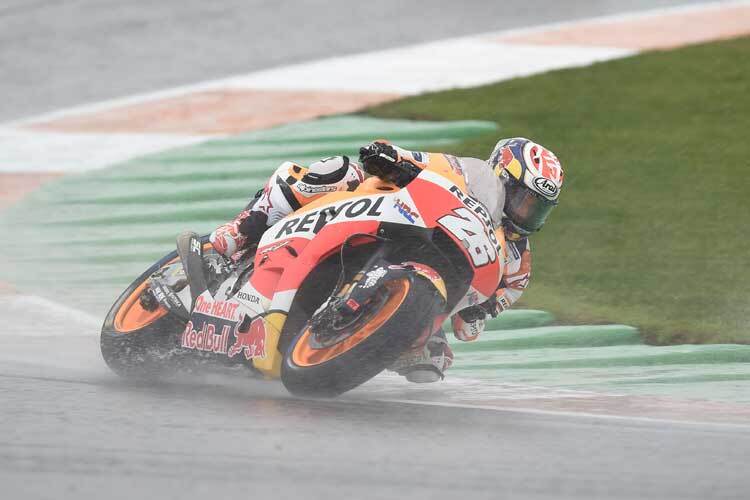 Dani Pedrosa beendete sein letztes MotoGP-Rennen auf Platz 5.