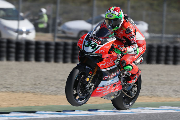 Im zweiten Rennen in Laguna Seca sahen wir wieder den 'alten' Davide Giugliano