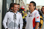 Stefan Bradl mit HRC-Manager Takeo Yokoyama