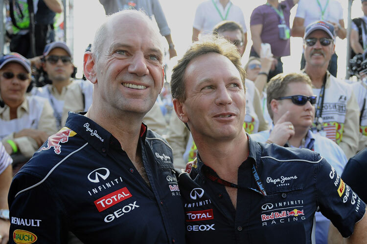 Christian Horner und Adrian Newey wollen auch weiter siegen