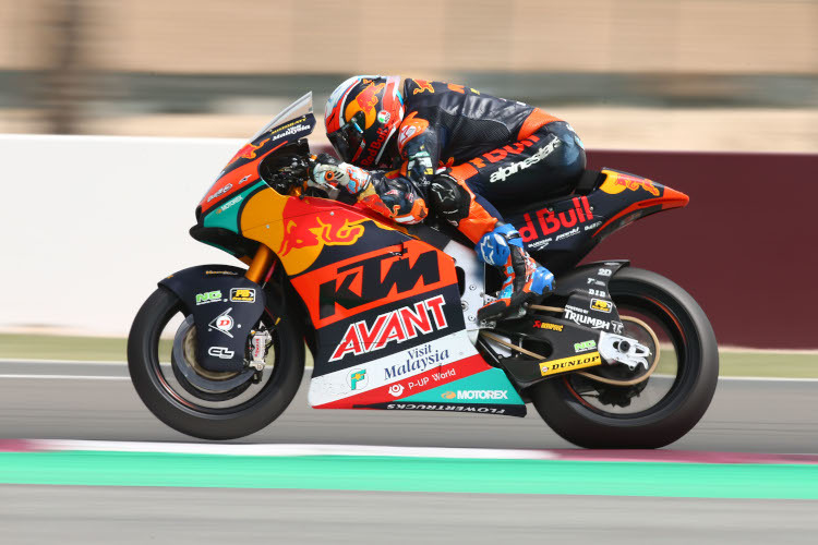 Jorge Martin beim Katar-Test 2020