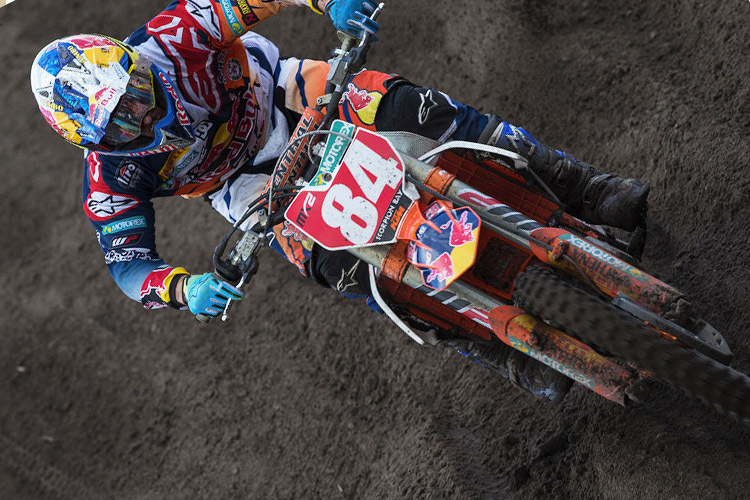 Jeffrey Herlings gewinnt den ersten Lauf in Valkenswaard