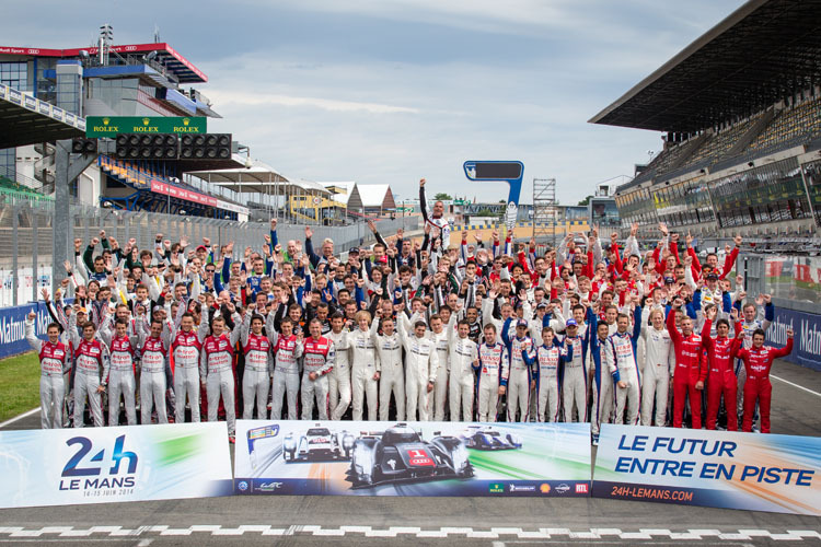 In Le Mans treten exakt 168 Fahrer an, drei auf jedem Auto