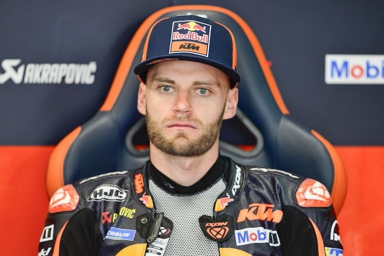 Brad Binder konnte kein Vertrauen für die Front seiner KTM aufbauen