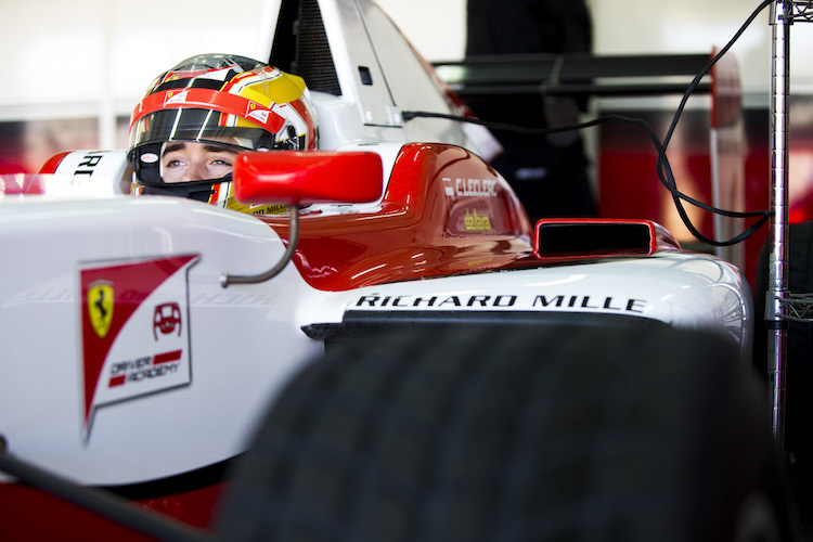 Charles Leclerc in Aktion