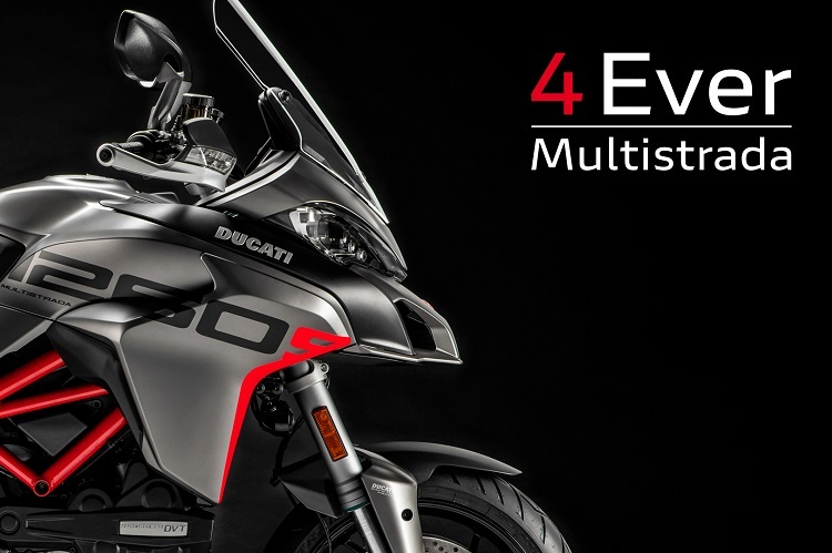 4 ever: Vier Jahre Garantie ohne Kilometerbeschrtänkung für die Ducati Multistrada 