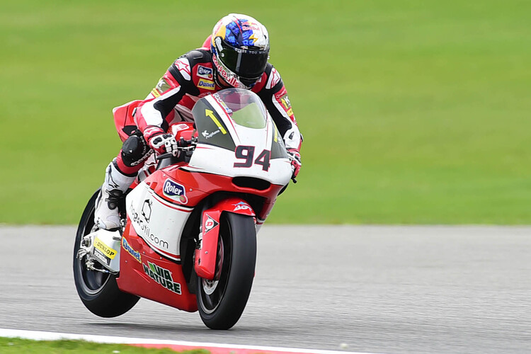 Jonas Folger beim Silverstone-GP 2014