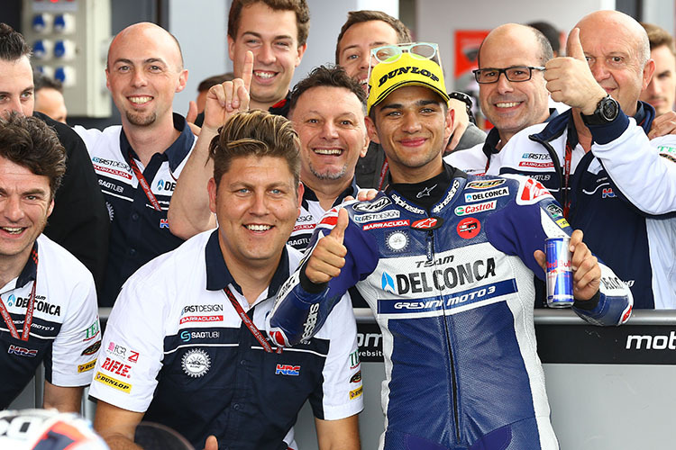 Jorge Martin mit dem Gresini-Team