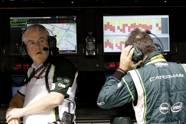 Finbarr O’Connell in Abu Dhabi als Übergangs-Teamchef von Caterham