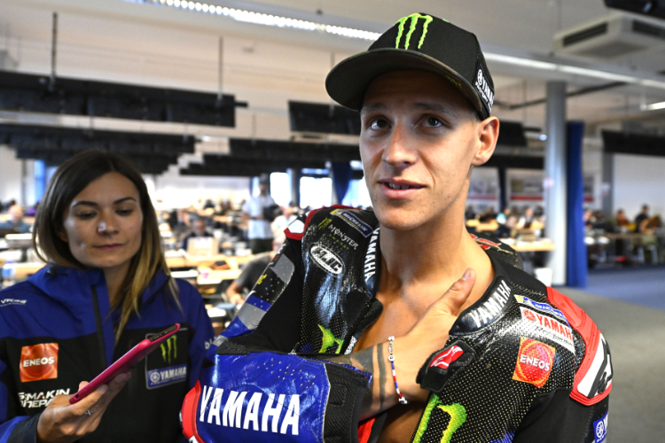 Fabio Quartararo hat tiefen Respekt vor der Herangehensweise von Marc Márquez