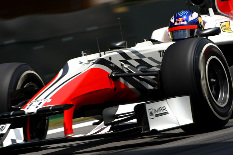 Daniel Ricciardo 2011 in einem HRT