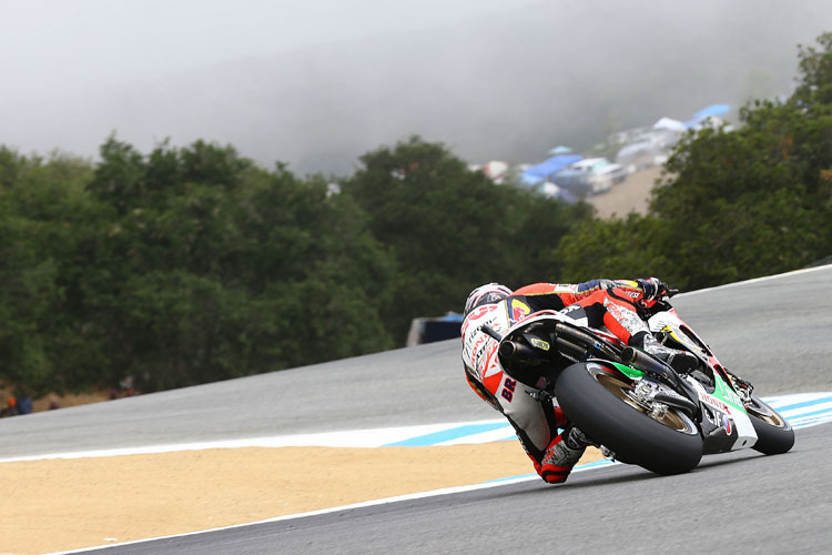 Stefan Bradl in der Corkscrew