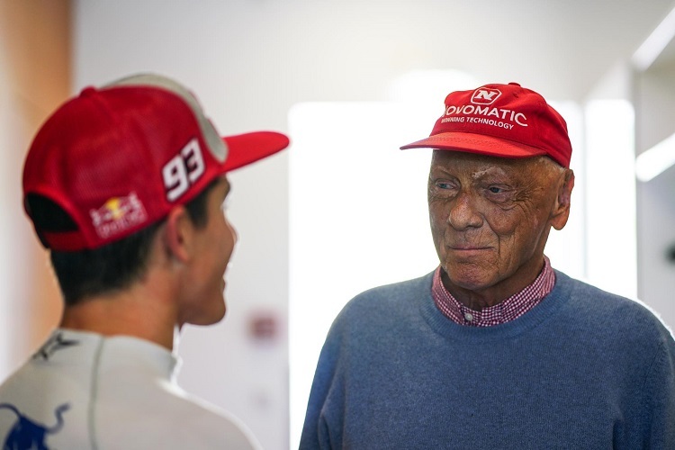 Auch Marc Márquez würdigte Niki Lauda