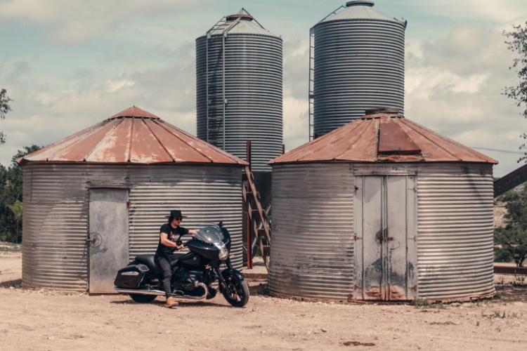 Garrett Gerloff bei einem Besuch in seiner Heimat Texas