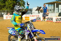 Zieldurchfahrt des neuen SM-Champs Kevin Gonseth