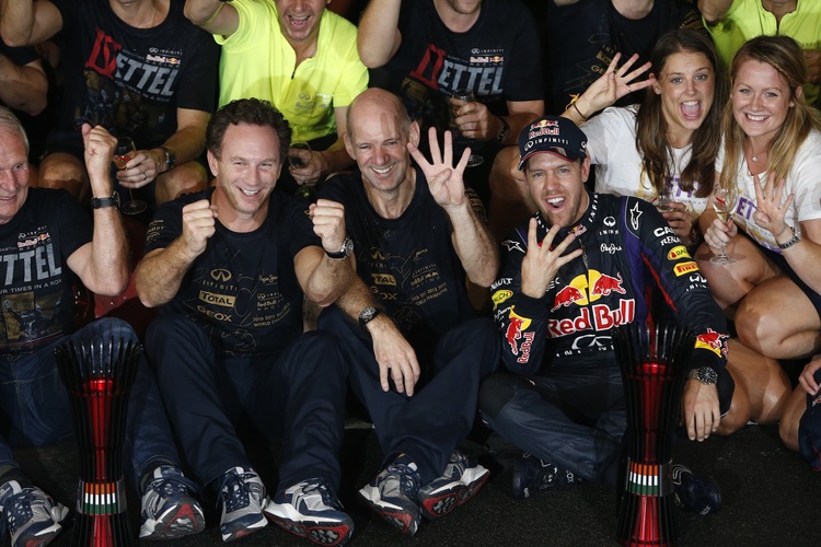 Titel Nummer 4 für Sebastian Vettel und Red Bull Racing