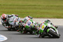 Alvaro Bautista vor Scott Redding und Hector Barbera