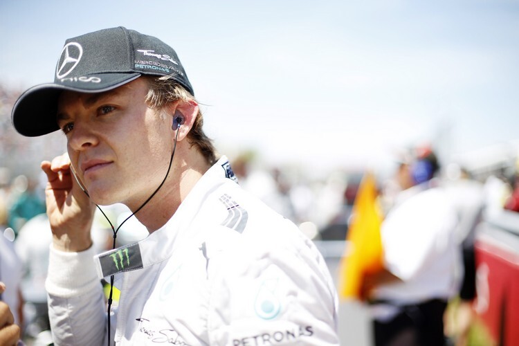 Der WM-Zweite Nico Rosberg
