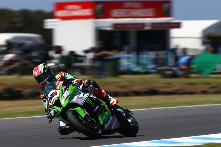 Jonathan Rea fuhr seine erste Poleposition auf Phillip Island ein