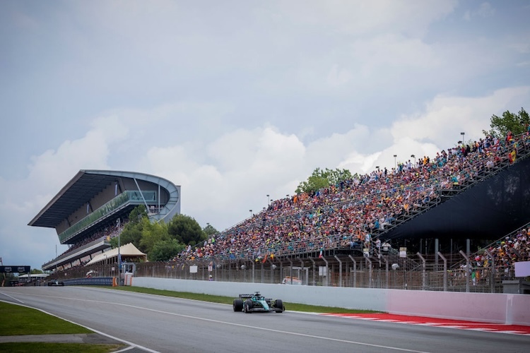 Die Formel 1 testet 2026 dreimal: einmal in Barcelona (siehe Foto), zweimal in Bahrain