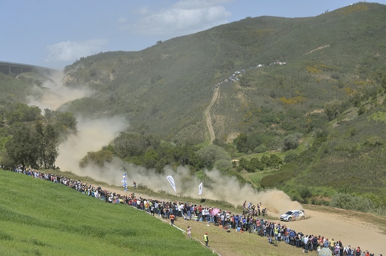 Sébastien Ogier bei der Rallye Portugal 2013