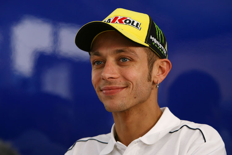 Valentino Rossi ist immer für einen lustigen Spruch gut