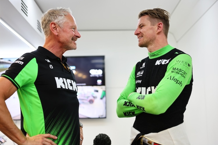 Jonathan Wheatley und Nico Hülkenberg