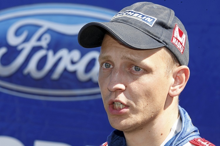 Mikko Hirvonen 2011 als Ford-Pilot