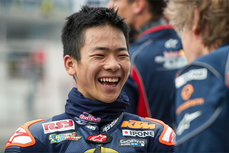 Ayumu Sasaki ist der Sieger des Red Bull Rookies Cup 2016