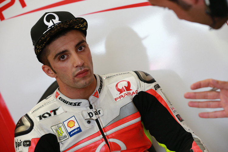 Andrea Iannone ist von Rang 8 nicht begeistert