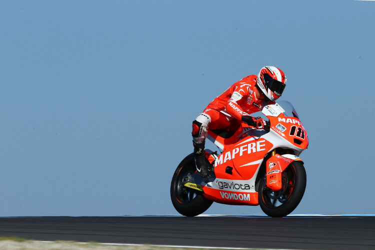 Suter-Pilot Nico Terol auf Phillip Island