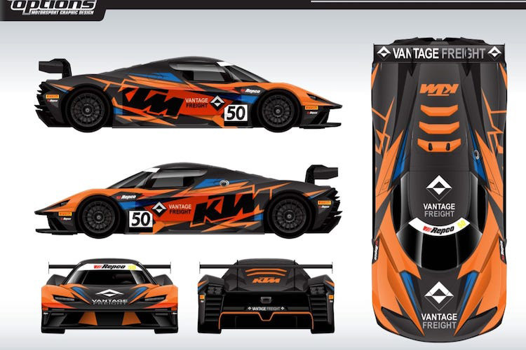 KTM Vantage Racing startet erneut bei den Bathurst 12 Hour