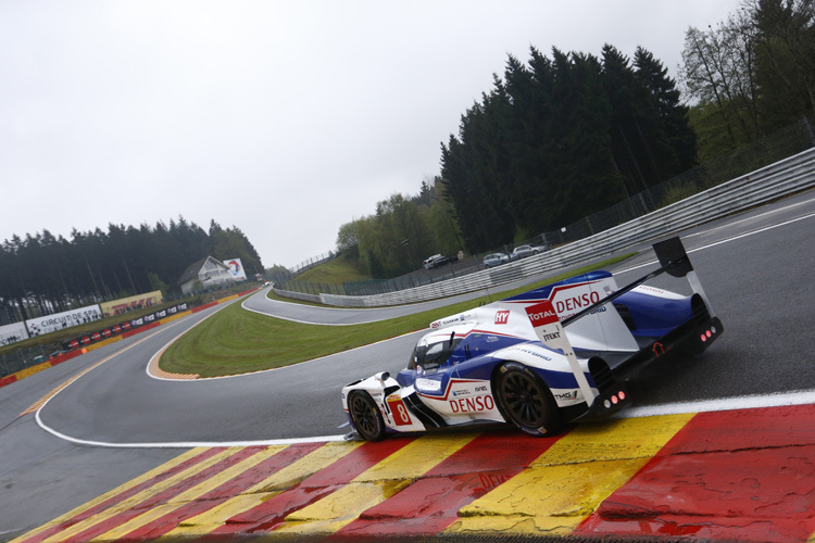 Toyota ist in Spa in der Favoritenrolle