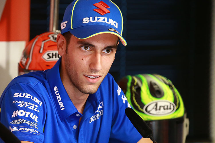 Suzuki-Pilot Alex Rins