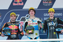 Die Top-3 von Jerez: Miguel Oliveira, Lorenzo Baldassarri und Francesco Bagnaia (v.l.)