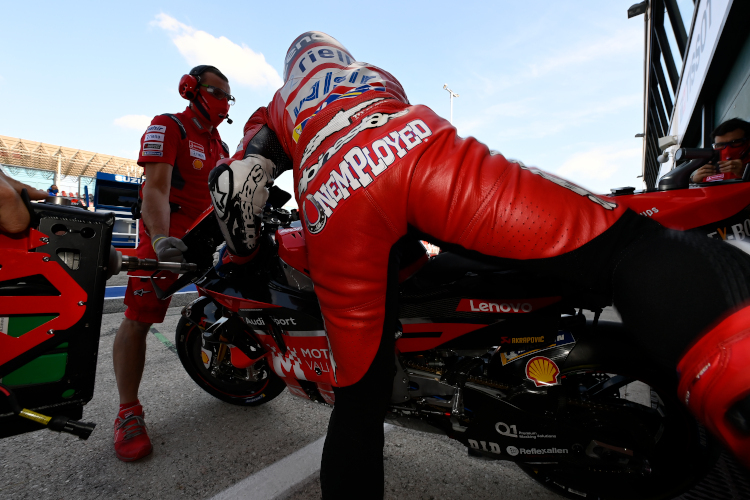 «Unemployed» Andrea Dovizioso: Zwar ohne Job für 2021, aber im Q2