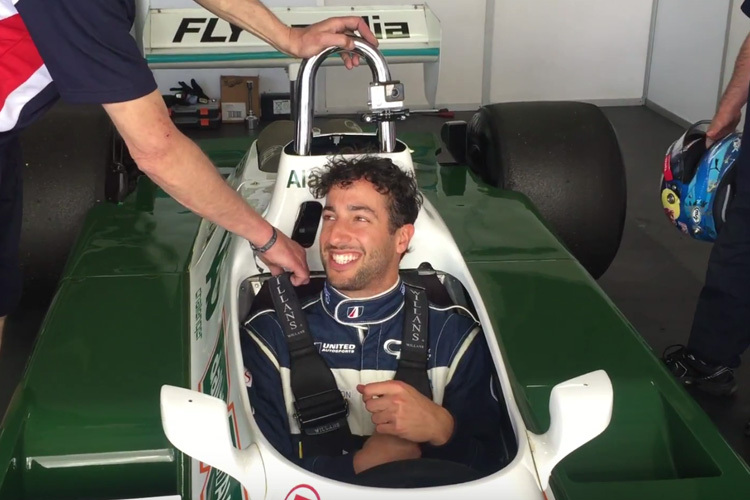 Daniel Ricciardo: «Man kann das Auto so richtig durch die Schikanen peitschen, das macht unglaublich viel Spass»