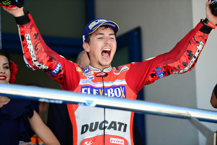 Jorge Lorenzo in Jerez