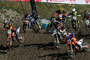 Pauls Jonass (#1) setzte sich in Russland gegen seinen Verfolger und Teamkollegen Jorge Prado (#61) durch