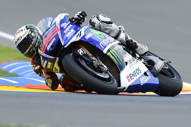 Jorge Lorenzo beim Valencia-GP 2014